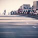 Man Crossing Road