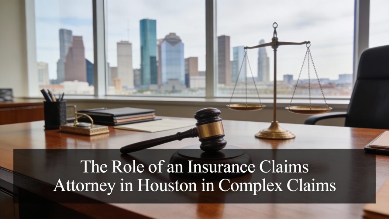 The Role of an Insurance Claims Attorney in Houston in Complex Claims
